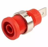 3266-I 4mm Banana Socket with Female Faston Terminal